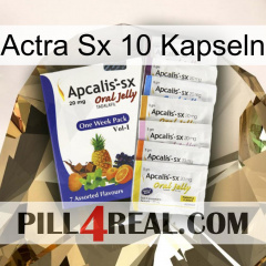 Actra Sx 10 Capsules 11